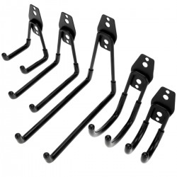 Pack 5 ganchos multiusos de medidas diferentes