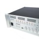 Amplificador para sonorización profesional de 800W 110V 8 zonas con MIC AUX MP3 rack