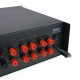 Amplificador para sonorización profesional de 1000W 110V 8 zonas con MIC AUX MP3 rack
