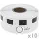 Rollo bobina de 1200 etiquetas adhesivas compatibles con Brother DK-11219 12mm redonda 10-pack