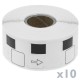 Rollo bobina de 1000 etiquetas adhesivas compatibles con Brother DK-11221 23x23mm 10-pack