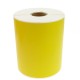 Rollo bobina de 250 etiquetas adhesivas para impresora térmica directa 101.6x152.4mm amarillo