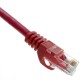 Cable de red ethernet LAN UTP RJ45 Cat.6a rojo 2 m