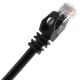 Cable de red ethernet LAN UTP RJ45 Cat.6a negro 25 cm