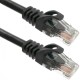 Cable de red ethernet LAN UTP RJ45 Cat.6a negro 50 cm