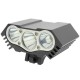 Luz LED frontal para cabeza y bicicleta con batería de 8000 mAh 3000 lúmenes 3 x T6 XLamp