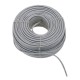 Bobina cable UTP categoría 5e 24AWG flexible gris 100m