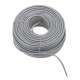 Bobina cable UTP categoría 6 24AWG flexible gris 100m