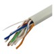 Bobina cable LSHF UTP Cat.6 24AWG flexible 305m