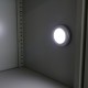 Luz LED redonda con sensor movimiento y luz por inducción para puertas e interiores de armarios