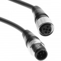 Cable BCC M12 macho-hembra 5-pin 1m