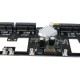 Tarjeta PCIe PCIexpress a SATA3 SATAIII mSATA de 4-puertos