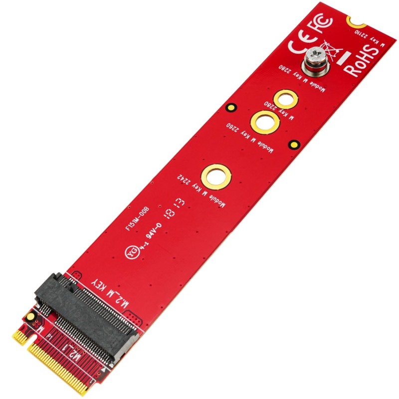 Fanático debajo Volverse Módulo conversor de zócalo M.2 NGFF M-Key a tarjeta SSD SATA PCIe-NVMe -  Hiper Rack