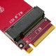 Módulo conversor de zócalo M.2 NGFF M-Key a tarjeta SSD SATA PCIe-NVMe