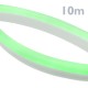 Tira luz flexible LED Neón Flex LNF 16x8mm 220VAC de 10m verde