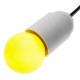 Bombilla LED G45 E27 230VAC 0,5W luz amarilla