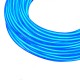 Cable electroluminiscente azul marino de 2.3mm en bobina 5m con pilas