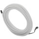 Cable electroluminiscente blanco de 5mm en bobina 5m de cable con pilas