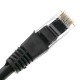 Cable UTP categoría 6 negro 1m
