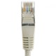 Cable FTP categoría 5e gris 1m