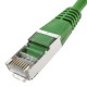 Cable FTP categoría 6 verde 1m
