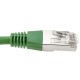 Cable FTP categoría 6 verde 3m