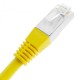 Cable FTP categoría 6 amarillo 25cm