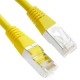 Cable FTP categoría 6 amarillo 50cm