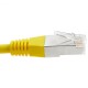 Cable FTP categoría 6 amarillo 1m