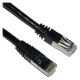 Cable FTP categoría 6 negro 2m