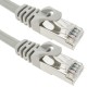 Cable FTP categoría 6A gris 25cm