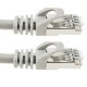 Cable FTP categoría 6A gris 50cm