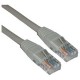 Cable UTP cruzado Cat.5e gris 1m
