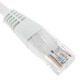 Cable UTP categoría 5e blanco 20m