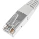 Cable FTP categoría 6 blanco 1m