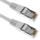 Cable FTP categoría 6 blanco 10m