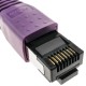Cable de red ethernet Cat.8 40GBase-T 40GB RJ45 S/FTP 1 m patch cord de categoría 8