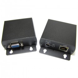 Extensor VGA de alta resolución UTP Cat.5 emisor y receptor VE01H