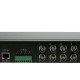 Transceptor de vídeo activo para rack 19" con 8 puertos dobles BNC a 2 puertos RJ45 o Terminal Block