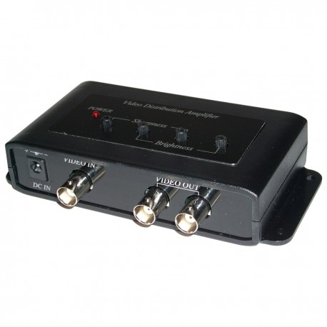 Distribuidor de vídeo de 2 puertos amplificado CD102A