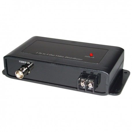 Distribuidor Multiplicador de vídeo de 4 puertos CD104
