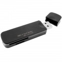 Lector de tarjetas de memoria USB 3.0 compatible con SD MicroSD MMC y RS 5 Gbps