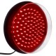 Luz LED para semáforo IP65 200mm de 12-24V rojo