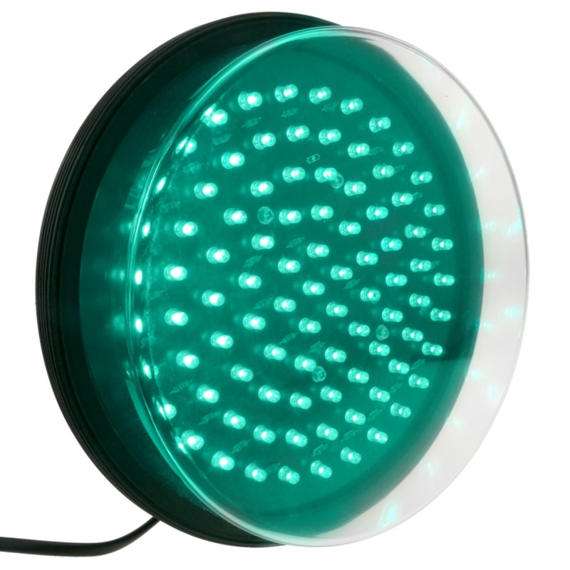 Belicoso físicamente Mala fe Luz LED para semáforo IP65 200mm de 12-24V verde - Hiper Electrón