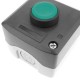 Caja de control con 1 pulsador momentaneo verde 1NO XAL-D101