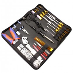 Estuche de herramientas varias de 20 piezas modelo GTK-050B con soldador