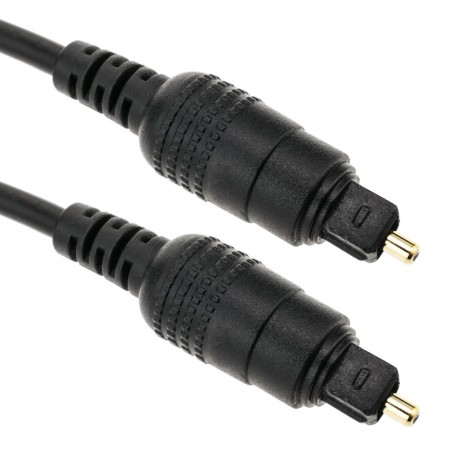 Cable Toslink de audio digital óptico de 2 m