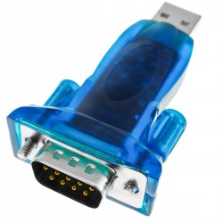 Adaptador USB a RS232 de 1 puerto DB9 macho