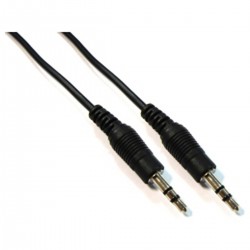 Cable Audio Stereo MiniJack 3.5 M/M 5m