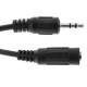 Cable Audio Stereo MiniJack 3.5 M/H 1.8m